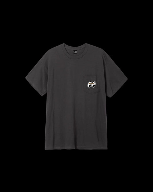 LOSER MACHINE FRONT PAGE POCKET T-SHIRT - BLACK