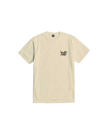 LOSER MACHINE COMPANY GLORY BOUND STOCK T-SHIRT - CREAM