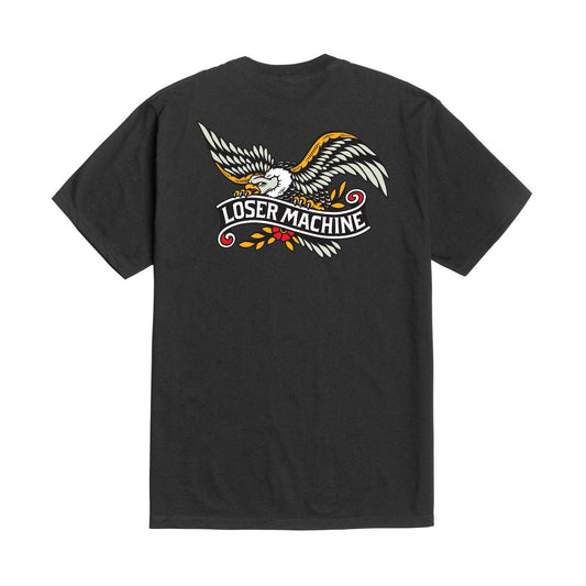 LOSER MACHINE COMPANY GLORY BOUND T-SHIRT - BLACK