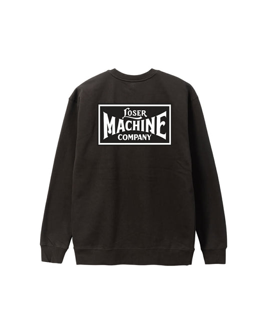 LOSER MACHINE COMPANY NEW OG CREWNECK BLACK