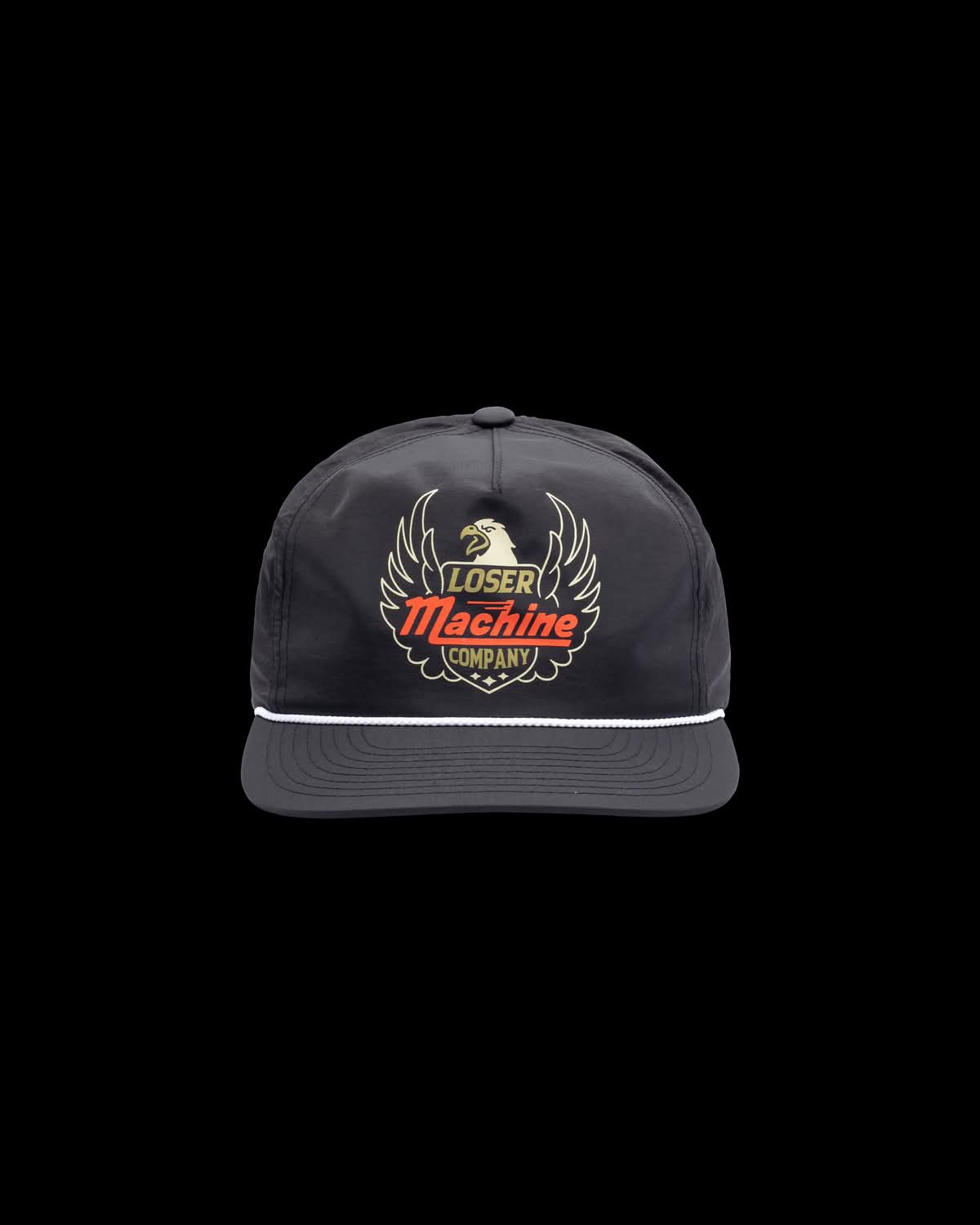 LOSER MACHINE COMPANY WINSTON HAT - BLACK