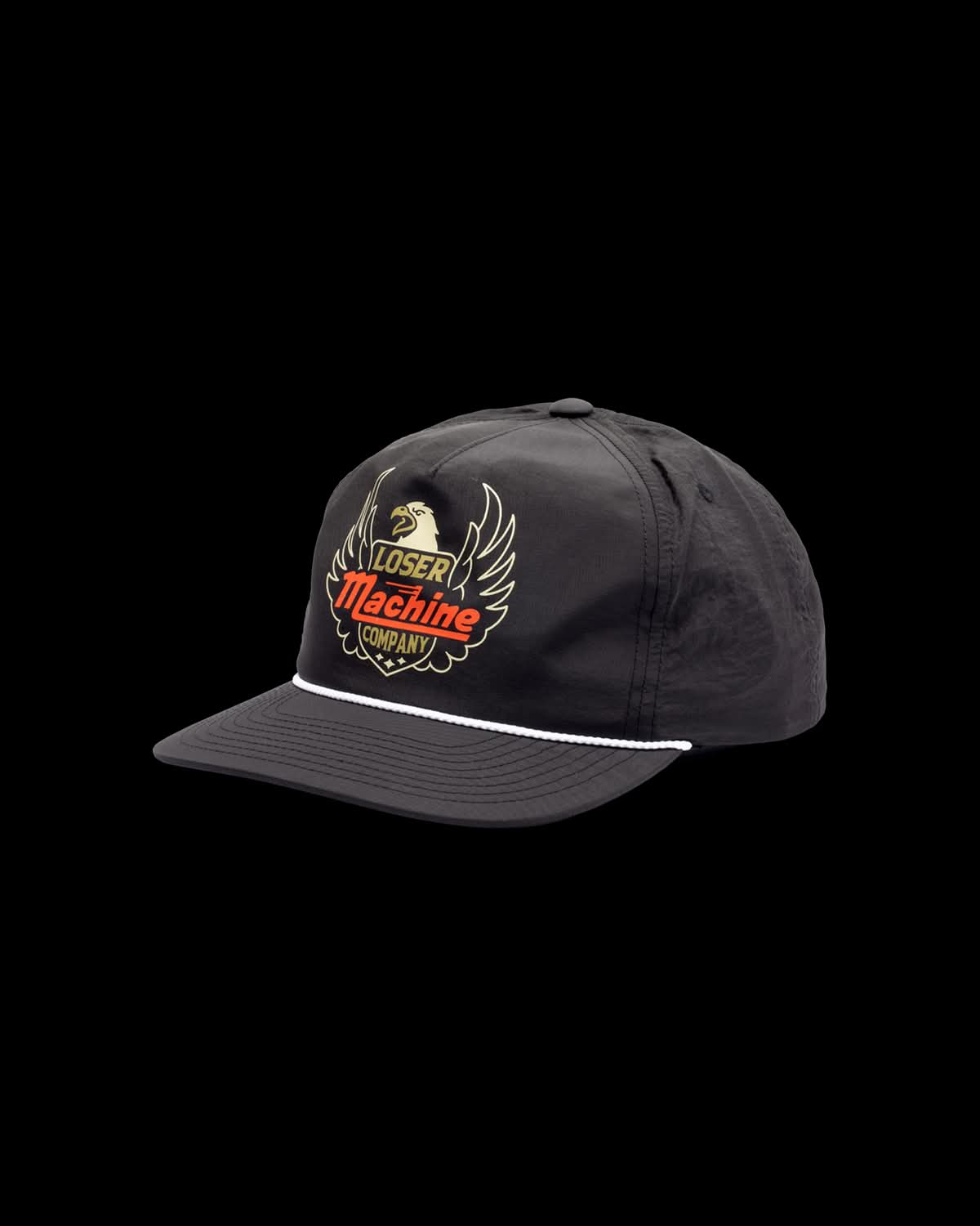 LOSER MACHINE COMPANY WINSTON HAT - BLACK
