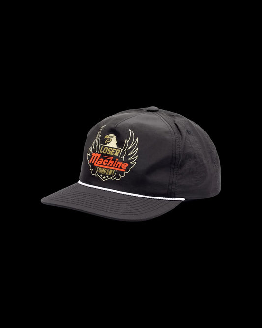 LOSER MACHINE COMPANY WINSTON HAT - BLACK