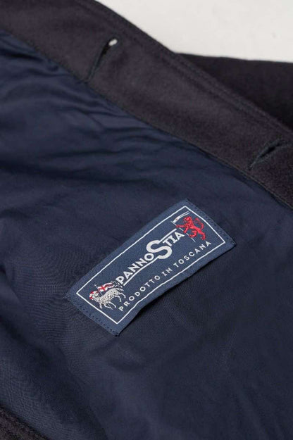 MANIFATTURA CECCARELLI WOOL CRUISER JACKET 7079 QR - NAVY