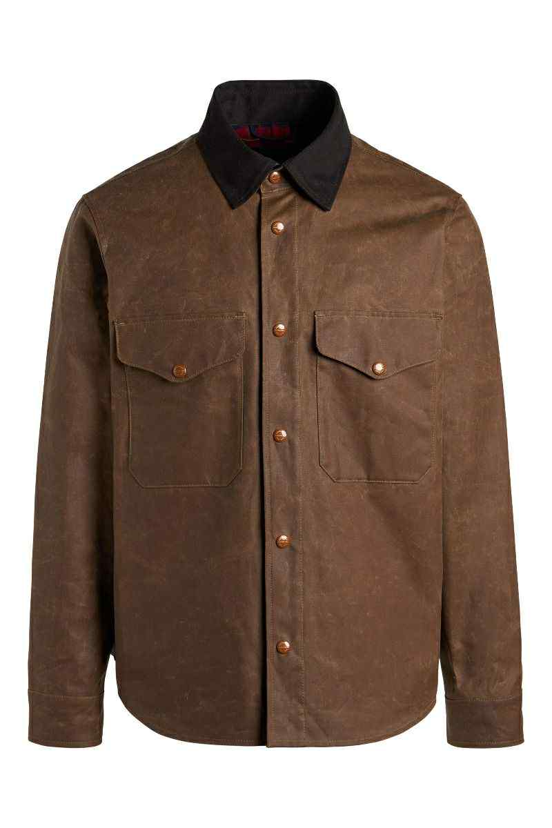 MANIFATTURA CECCARELLI HEAVY SHIRT 7073 WX - DARK TAN