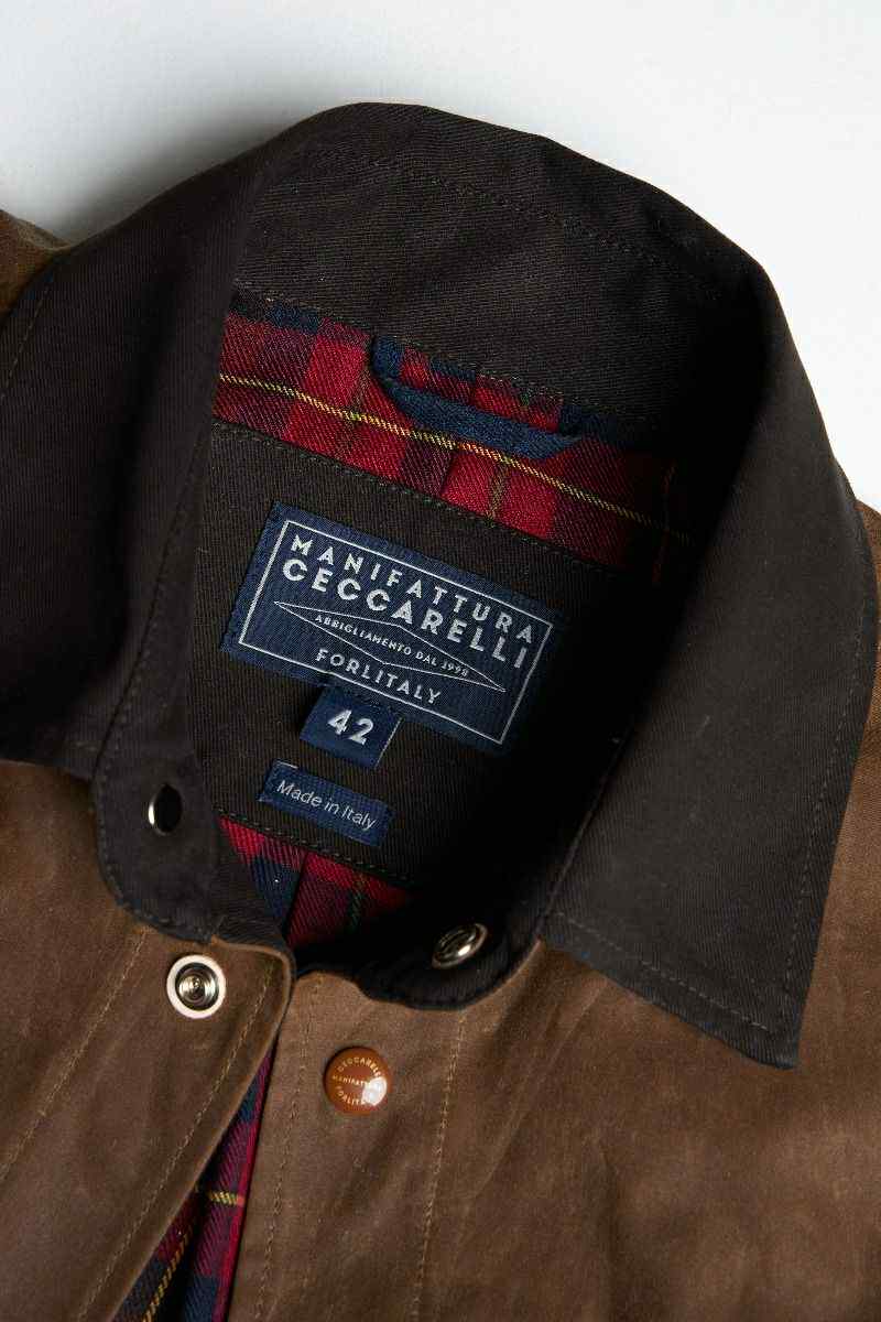 MANIFATTURA CECCARELLI HEAVY SHIRT 7073 WX - DARK TAN