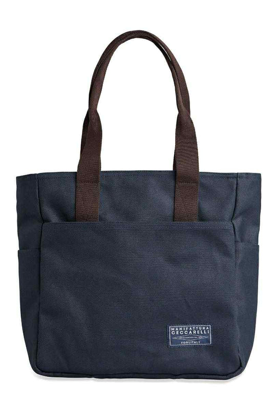MANIFATTURA CECCARELLI TOTE BAG MC106-DZ - NAVY