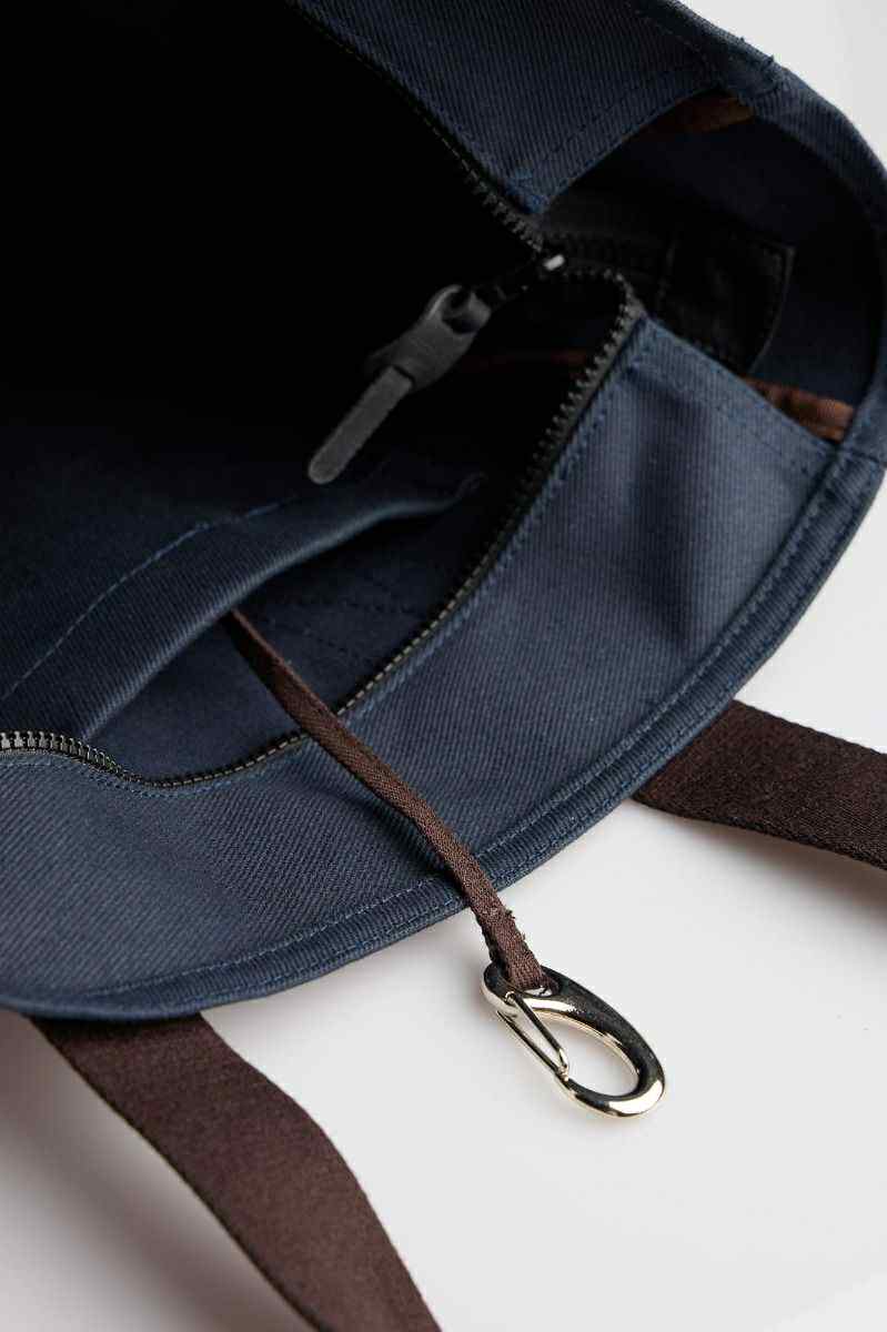 MANIFATTURA CECCARELLI TOTE BAG MC106-DZ - NAVY