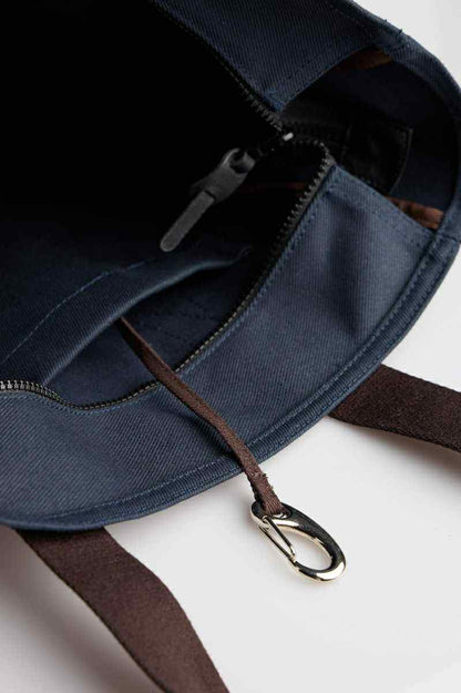 MANIFATTURA CECCARELLI TOTE BAG MC106-DZ - NAVY