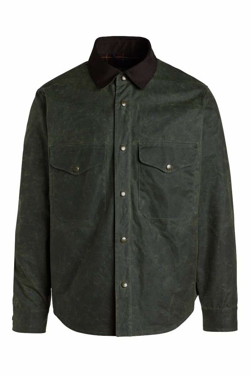 MANIFATTURA CECCARELLI HEAVY SHIRT 7073 WX - DARK GREEN