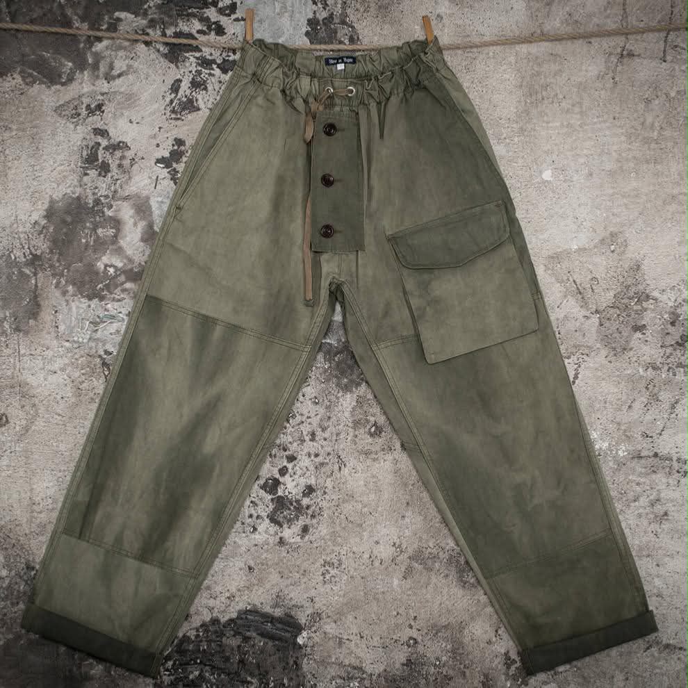 FLEURS DE BAGNE LE PANTALON SUBMARINER - KAKI