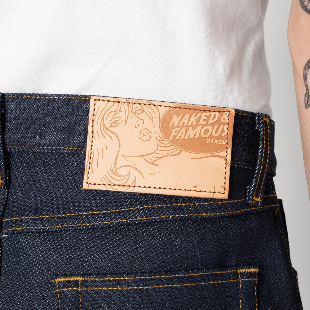 NAKED AND FAMOUS DENIM TRUE GUY - ELEPHANT 14 DIRTY ELEPHANT SELVEDGE