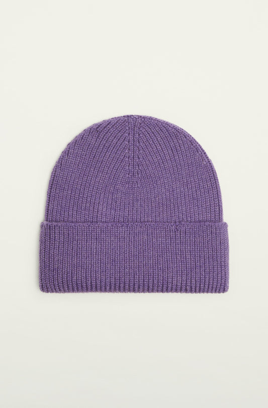 NITTO KNITWEAR BONNET ARA - VIOLET CHINE