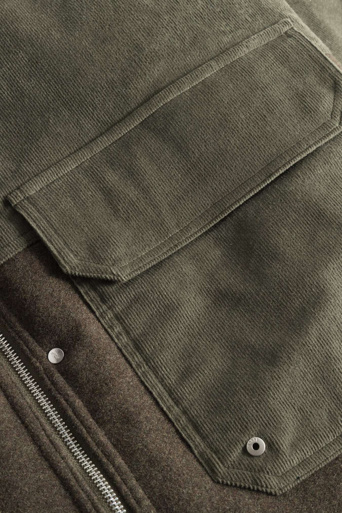 NORSE PROJECT HAKON SOLOTEX CORDUROY - IVY GREEN