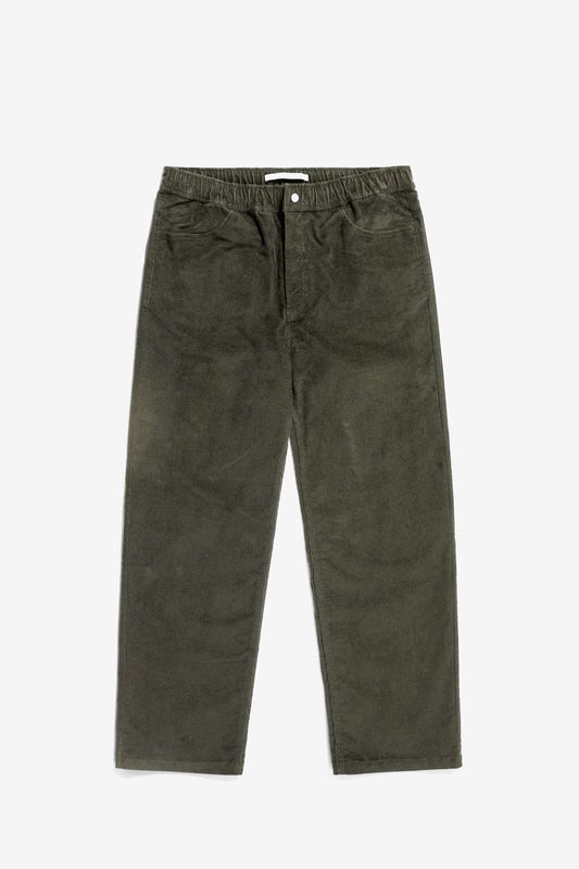 NORSE PROJECT RAGNAR RELAXED SOLOTEX CORDUROY PANT - IVY GREEN