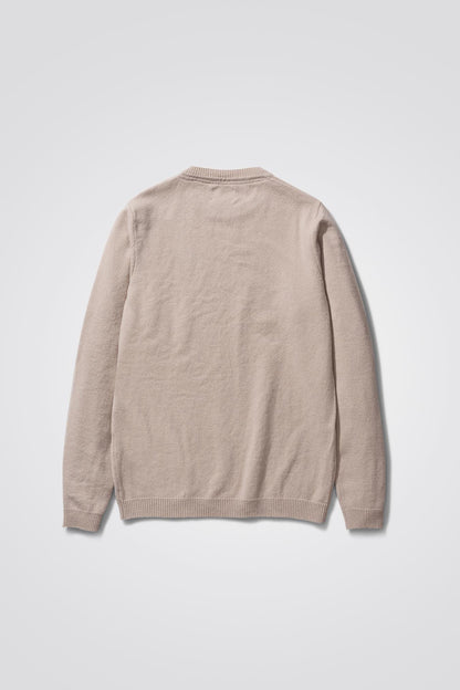 NORSE PROJECTS SIGFRED LAMBSWOOL SWEATER - OATMEAL