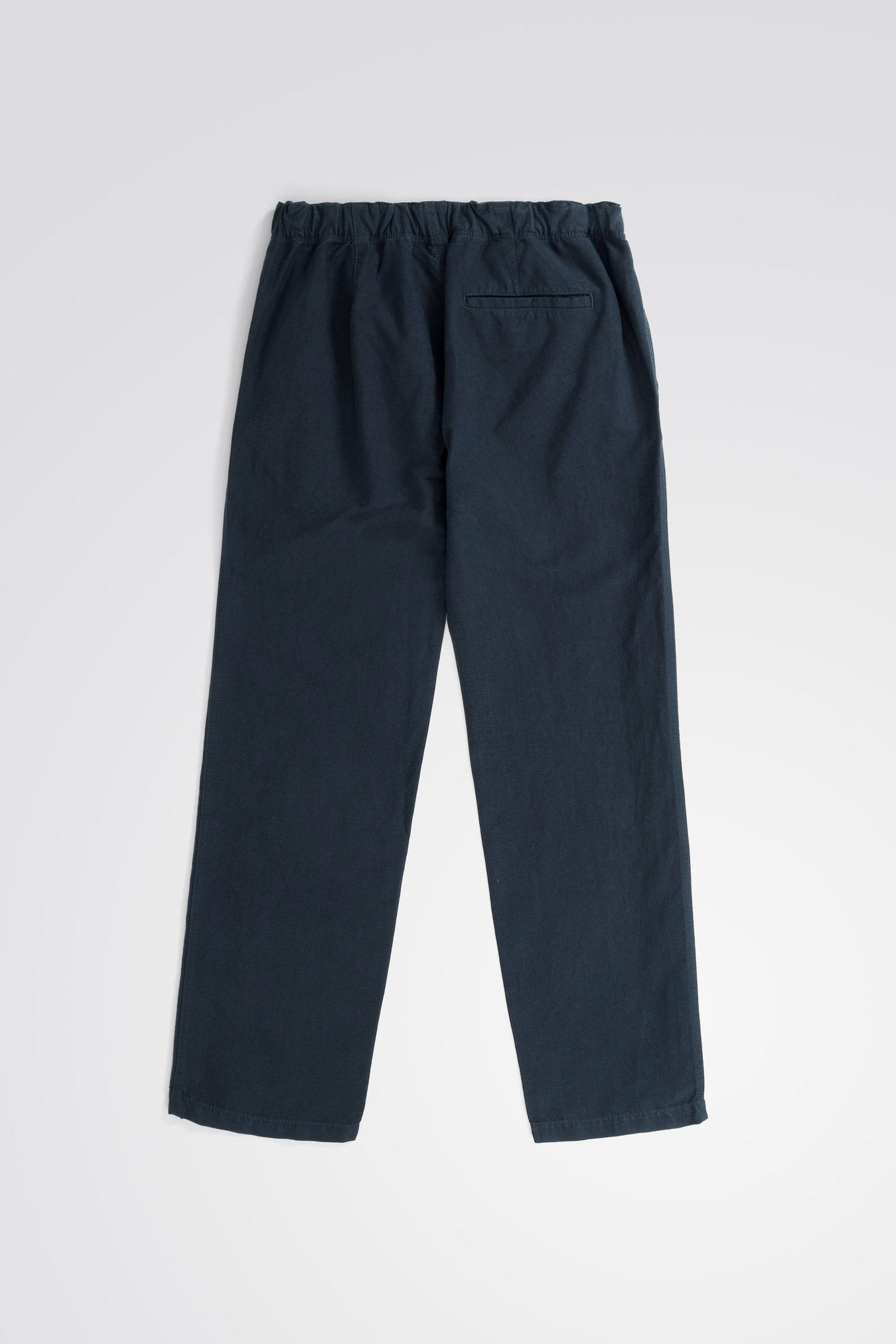 NORSE PROJECT EZRA RELAXED COTTON LINEN TROUSER - DARK NAVY