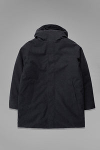 NORSE PROJECTS ROKKVI 6.0 GORE-TEX WOOL DOWN JACKET - CHARCOAL MELANGE