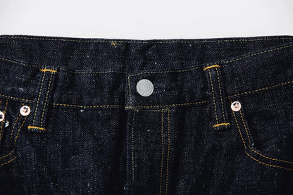 OMOTO DENIM 0611 RELAX FIT 15.5 OZ SLUB-NEP - ONE WASH