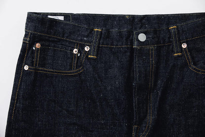 OMOTO DENIM 0611 RELAX FIT 15.5 OZ SLUB-NEP - ONE WASH