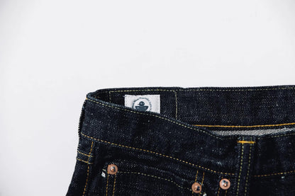 OMOTO DENIM 0611 RELAX FIT 15.5 OZ SLUB-NEP - ONE WASH