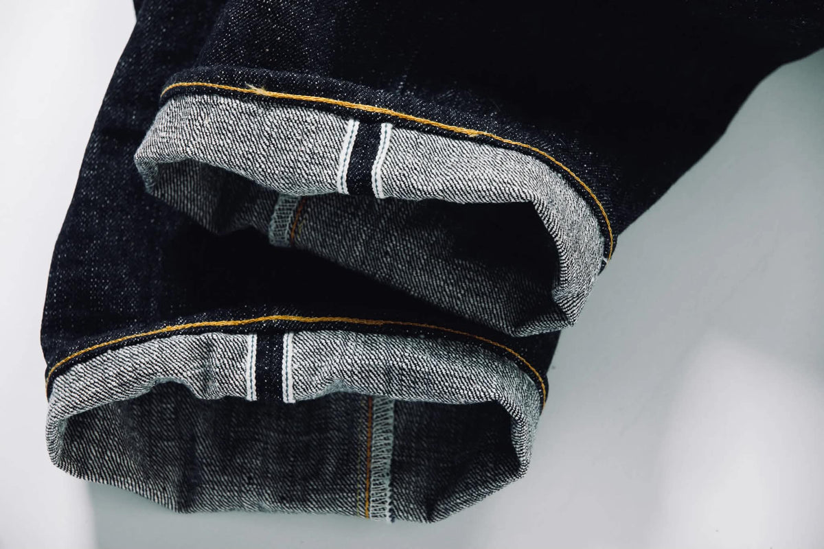OMOTO DENIM 0611 RELAX FIT 15.5 OZ SLUB-NEP - ONE WASH
