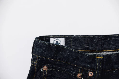 OMOTO DENIM 0811 LOOSE FIT 15.5 OZ SLUB-NEP - ONE WASH