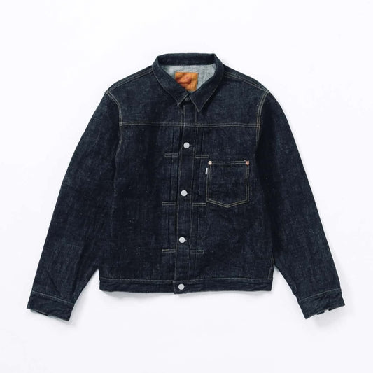 OMOTO DENIM 3111 TYPE 1 SLUB-NEP DENIM JACKET 15.5OZ