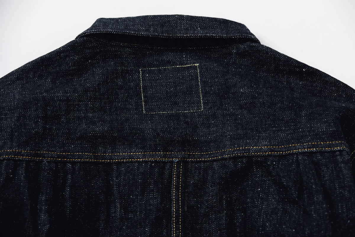OMOTO DENIM 3111 TYPE 1 SLUB-NEP DENIM JACKET 15.5OZ