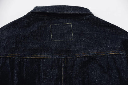 OMOTO DENIM 3111 TYPE 1 SLUB-NEP DENIM JACKET 15.5OZ