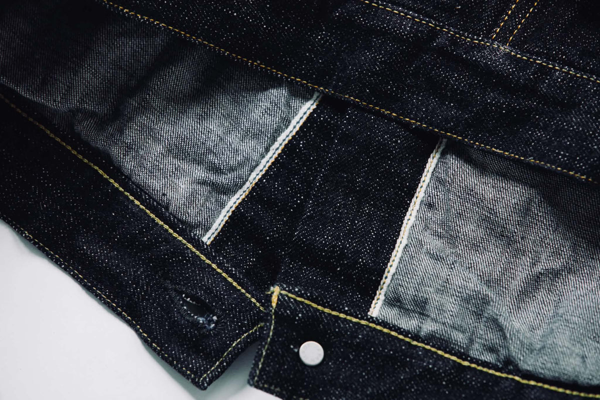 OMOTO DENIM 3211 TYPE 2 SLUB-NEP DENIM JACKET 15.5OZ