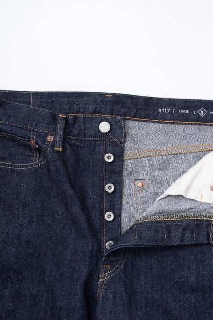 ORDINARY FITS TYPE LOOSE INDIGO 117  - ONE WASH