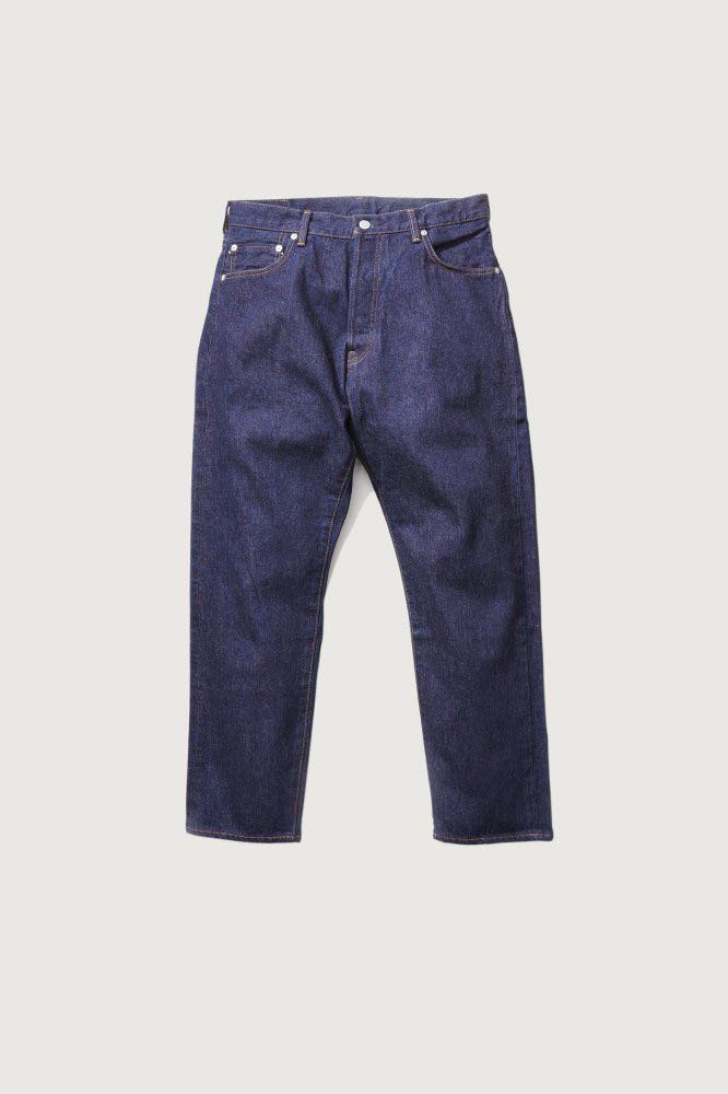 ORDINARY FITS LOOSE ANKLE DENIM INDIGO - ONE WASH