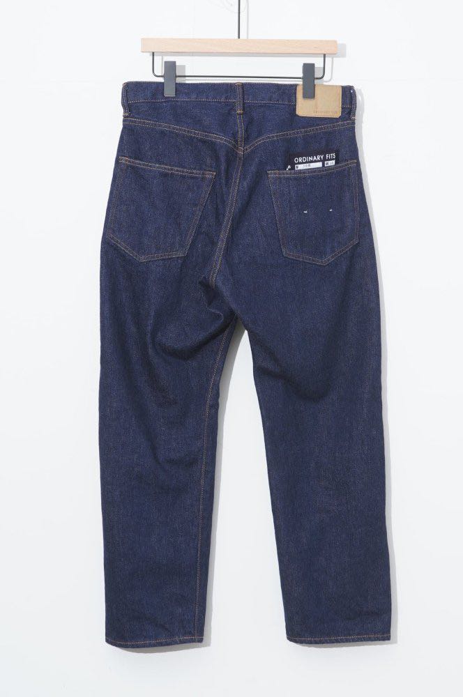 ORDINARY FITS LOOSE ANKLE DENIM INDIGO - ONE WASH