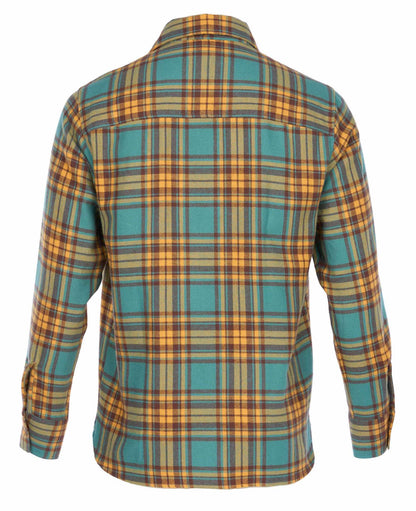 PIKE BROTHERS 1937 ROAMER SHIRT CHECK FLANNEL - ALASKA GREEN