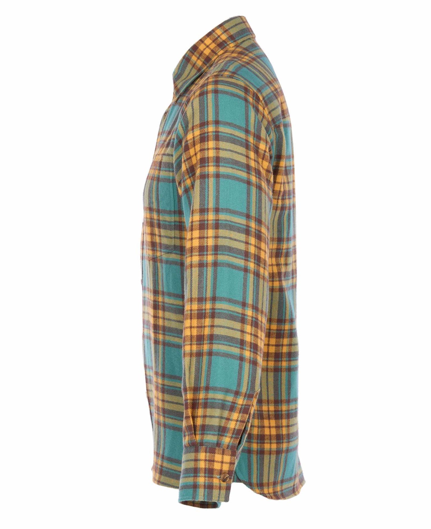 PIKE BROTHERS 1937 ROAMER SHIRT CHECK FLANNEL - ALASKA GREEN