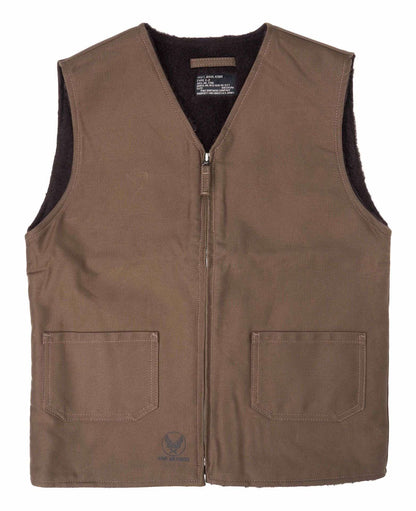 PIKE BROTHERS 1942 C2 VEST WAXED - KHAKI