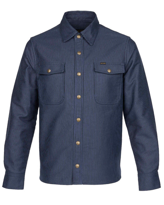 PIKE BROTHERS 1943 CPO SHIRT HAMBURG - BLUE