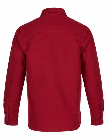 PIKE BROTHERS 1943 CPO SHIRT MOLESKIN - DARK RED