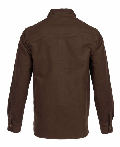 PIKE BROTHERS 1943 CPO SHIRT MOLESKIN - SOIL BROWN