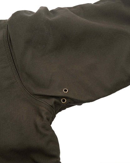 PIKE BROTHERS 1943 N1 DECK JACKET WAXED - OLIVE