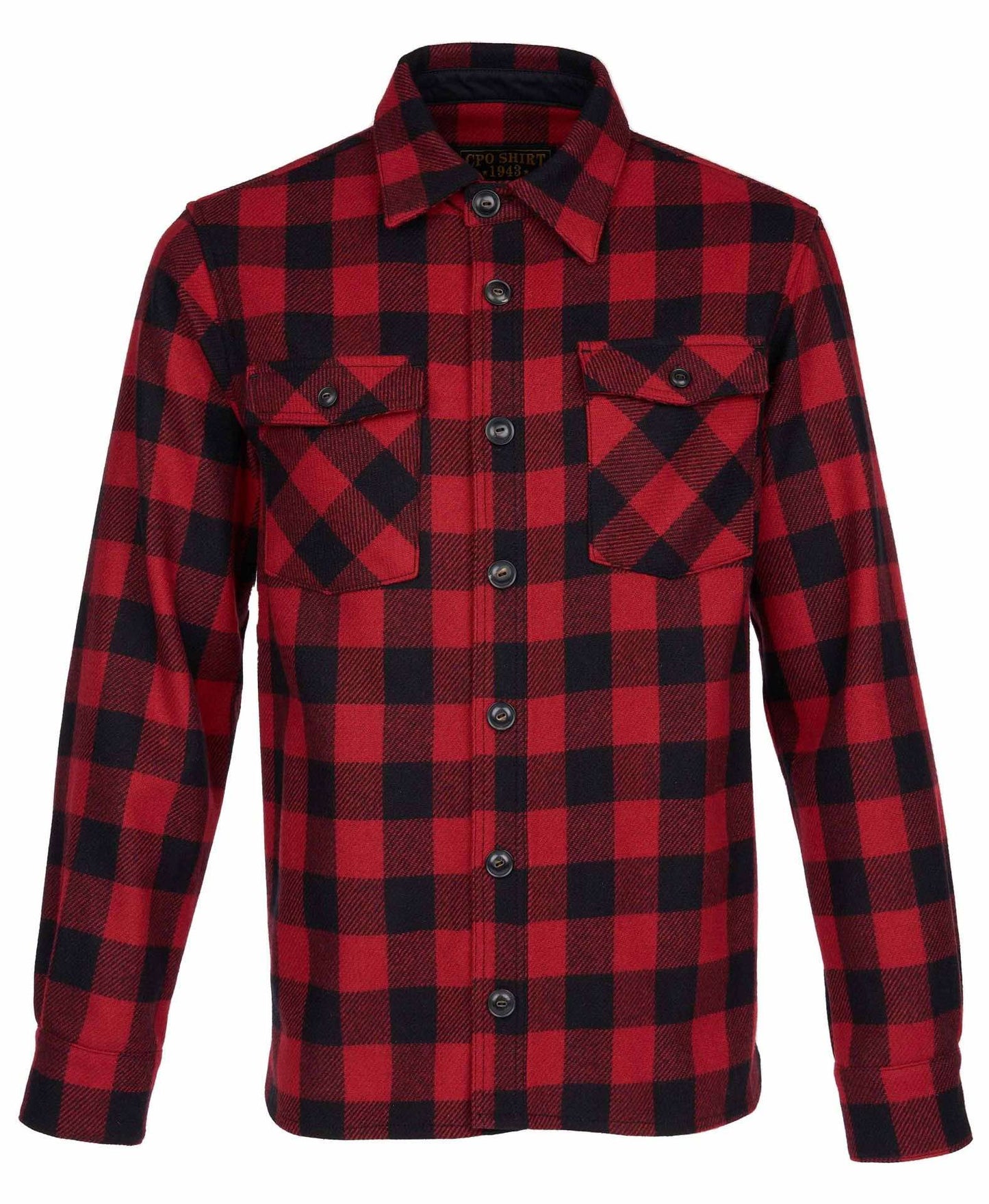 PIKE BROTHERS 1943 CPO SHIRT OSTEGO - RED