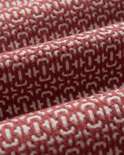 PORTUGUESE FLANNEL ABSTRACT TILE - BORDEAUX
