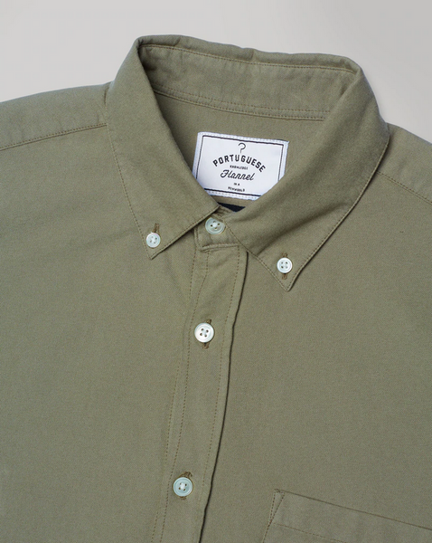 PORTUGUESE FLANNEL BELAVISTA SHIRT - OLIVE