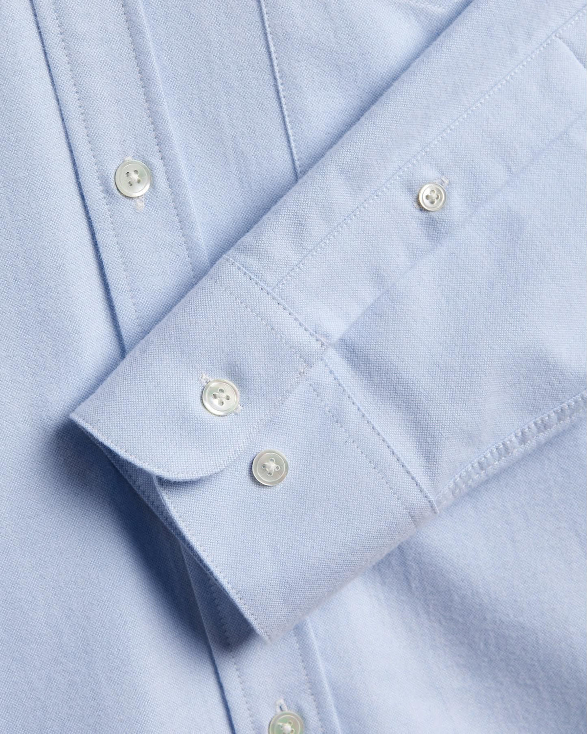 PORTUGUESE FLANNEL BRUSHED OXFORD SHIRT - BLUE