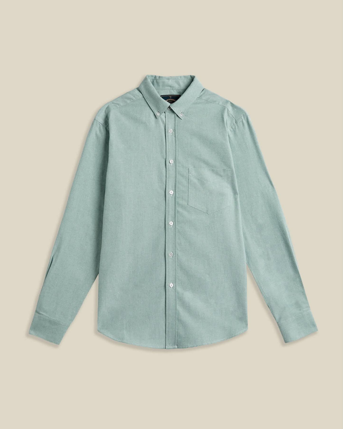 PORTUGUESE FLANNEL BRUSHED OXFORD SHIRT - GREEN