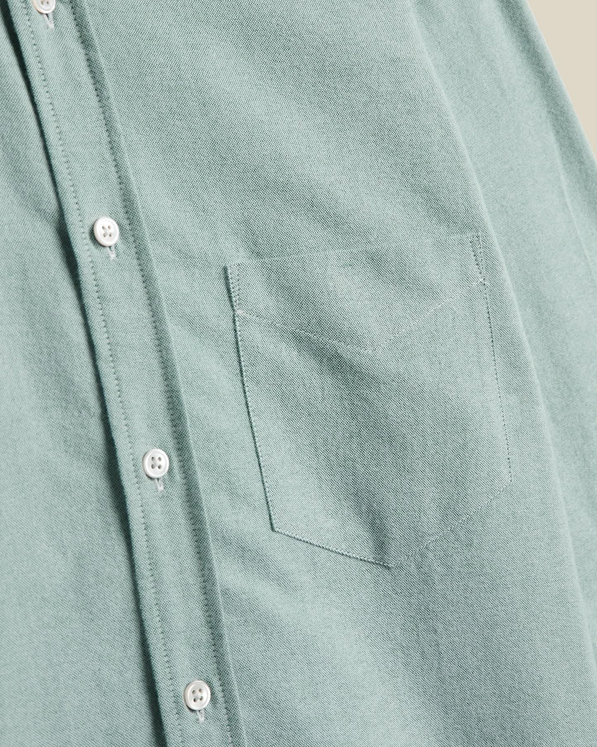 PORTUGUESE FLANNEL BRUSHED OXFORD SHIRT - GREEN