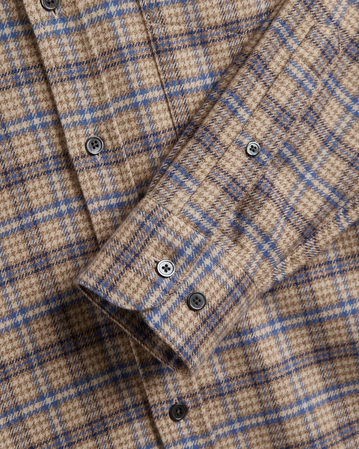 PORTUGUESE FLANNEL CEDAR - BROWN / BLUE