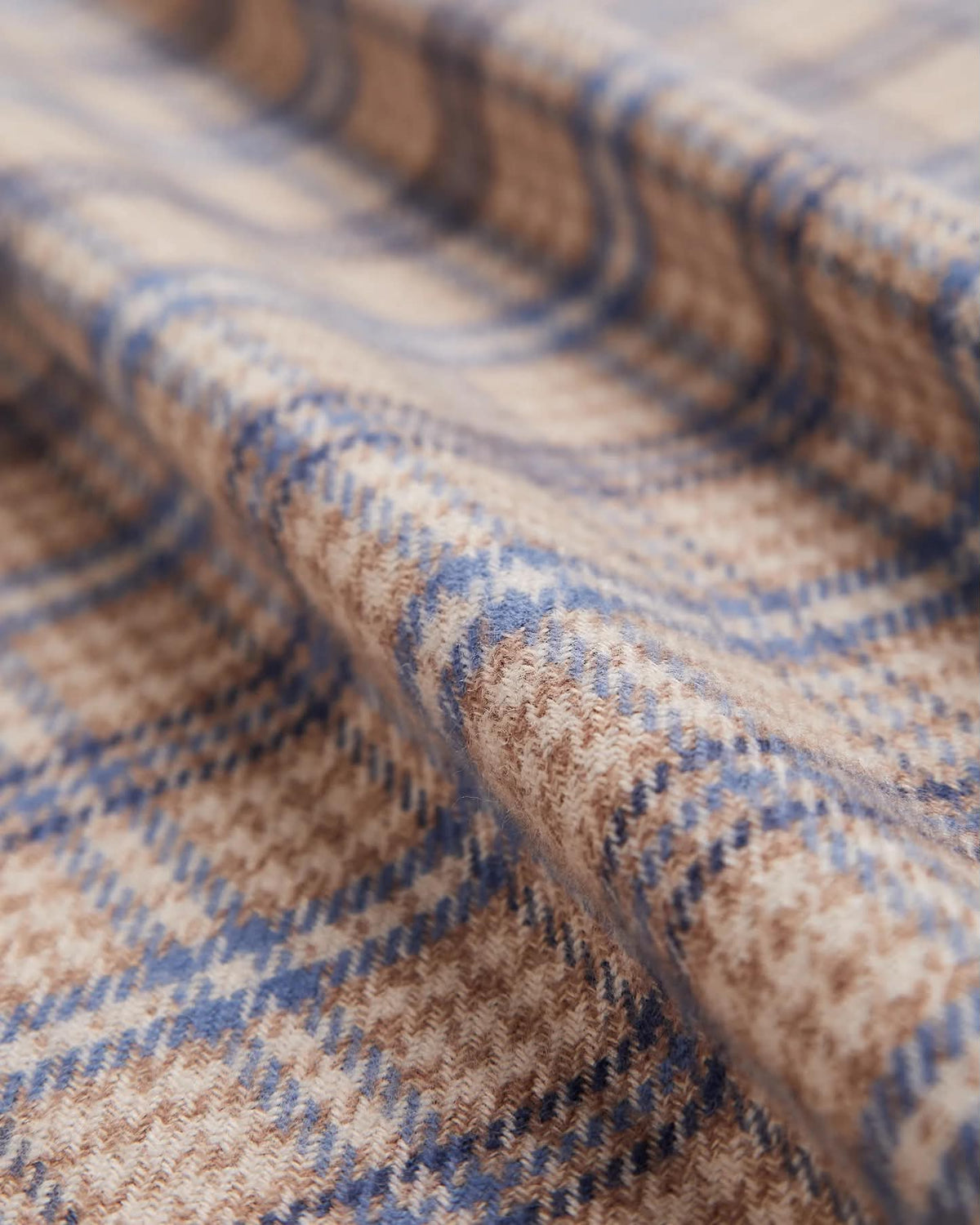PORTUGUESE FLANNEL CEDAR - BROWN / BLUE