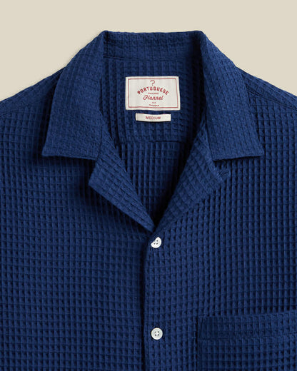 PORTUGUESE FLANNEL HONEY COMB - BLUE